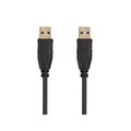 Monoprice Select USB 3.0 Type-A to Type-A Cable_ 6ft_ Black 38598